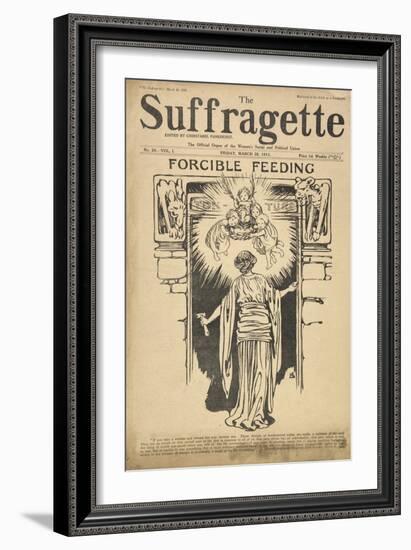 Forcible Feeding Cover of the Suffragette-null-Framed Giclee Print