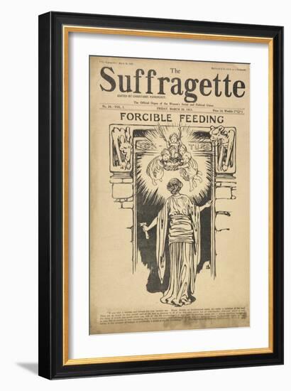 Forcible Feeding Cover of the Suffragette-null-Framed Giclee Print