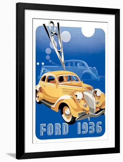 Ford, 1936-null-Framed Art Print