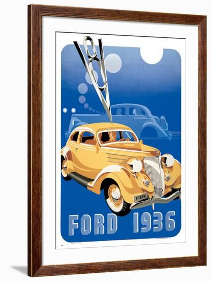 Ford, 1936-null-Framed Art Print