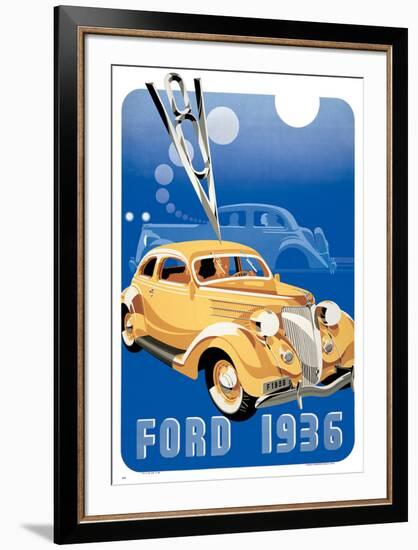 Ford, 1936-null-Framed Art Print