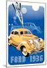 Ford, 1936-null-Mounted Art Print