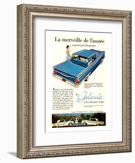 Ford 1959 Galaxie Merveille-null-Framed Art Print