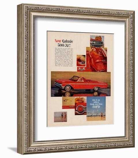 Ford 1962 Galaxie 500/SL-null-Framed Premium Giclee Print