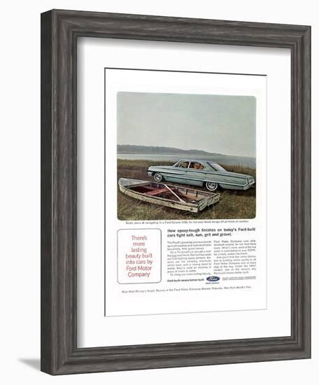 Ford 1964 Galaxie 500 5-Coats-null-Framed Art Print