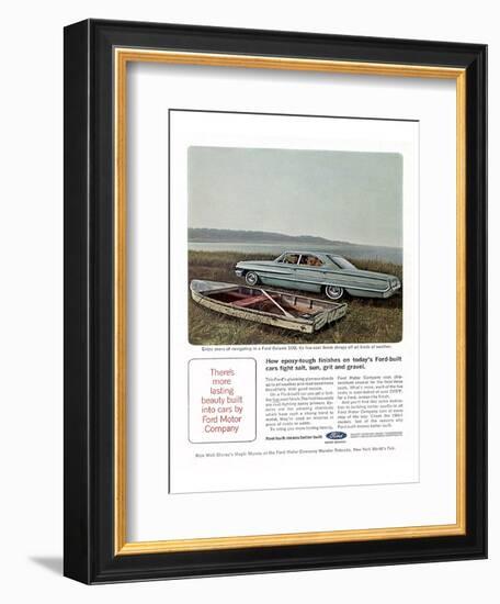 Ford 1964 Galaxie 500 5-Coats-null-Framed Art Print