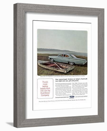 Ford 1964 Galaxie 500 5-Coats-null-Framed Art Print