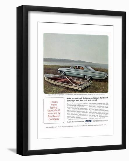 Ford 1964 Galaxie 500 5-Coats-null-Framed Art Print