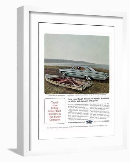 Ford 1964 Galaxie 500 5-Coats-null-Framed Art Print