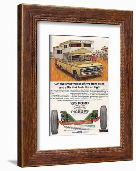 Ford 1965 Get Smoothness-null-Framed Premium Giclee Print