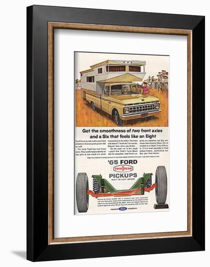 Ford 1965 Get Smoothness-null-Framed Art Print