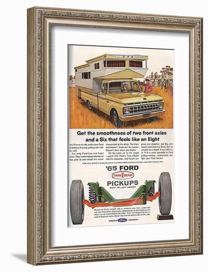 Ford 1965 Get Smoothness-null-Framed Art Print