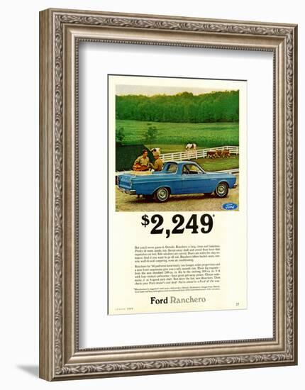 Ford 1966 Ford Ranchero-null-Framed Premium Giclee Print