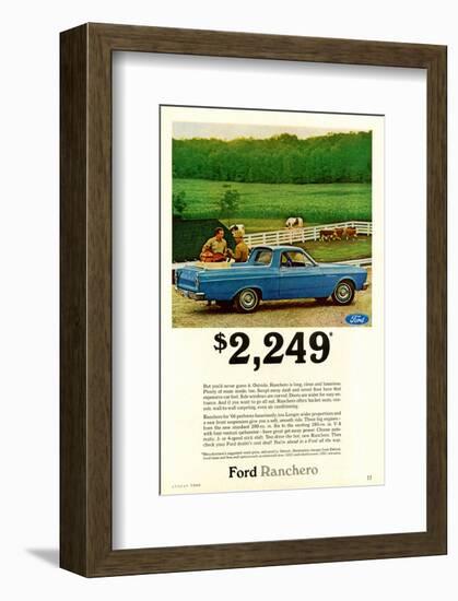 Ford 1966 Ford Ranchero-null-Framed Premium Giclee Print