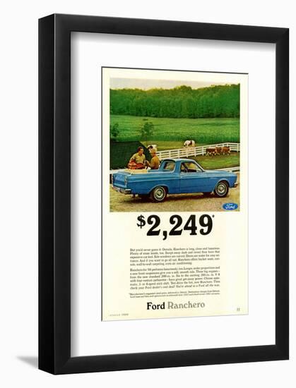 Ford 1966 Ford Ranchero--Framed Art Print