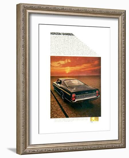 Ford 1968 Horizon Grabber-null-Framed Art Print