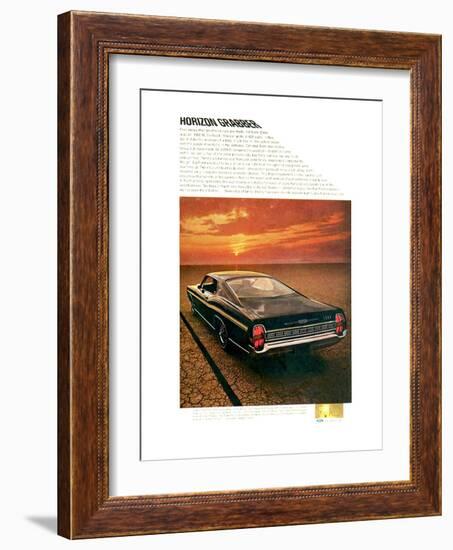 Ford 1968 Horizon Grabber-null-Framed Art Print