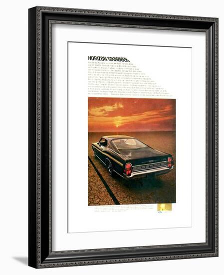 Ford 1968 Horizon Grabber-null-Framed Art Print
