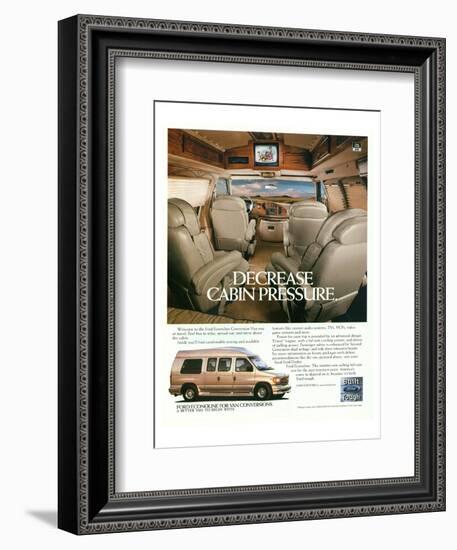 Ford 1999 Van Conversions-null-Framed Art Print