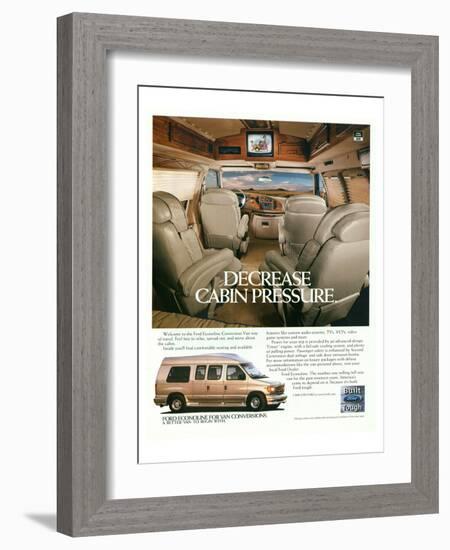 Ford 1999 Van Conversions-null-Framed Art Print