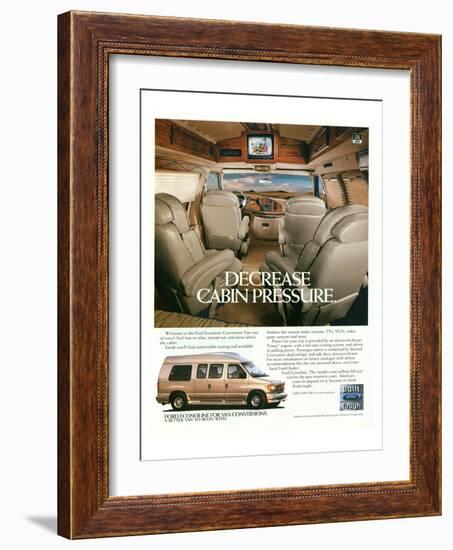 Ford 1999 Van Conversions-null-Framed Art Print