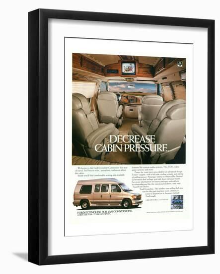 Ford 1999 Van Conversions-null-Framed Art Print