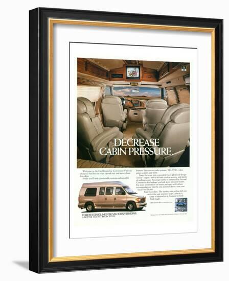 Ford 1999 Van Conversions-null-Framed Art Print