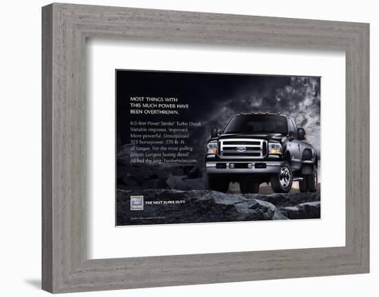 Ford 2005 Next Super Duty-null-Framed Premium Giclee Print