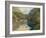 Ford at the Upper End of the Vai-Te-Piha (Tautira River) Tahiti-John La Farge-Framed Giclee Print