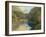 Ford at the Upper End of the Vai-Te-Piha (Tautira River) Tahiti-John La Farge-Framed Giclee Print