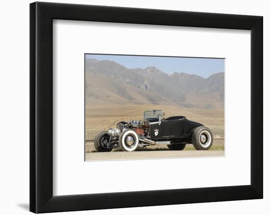 Ford Burning Desire Roadster 1927-Simon Clay-Framed Photographic Print