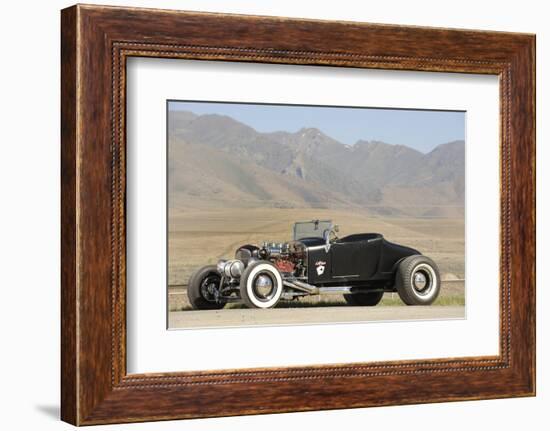 Ford Burning Desire Roadster 1927-Simon Clay-Framed Photographic Print