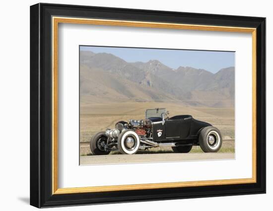 Ford Burning Desire Roadster 1927-Simon Clay-Framed Photographic Print