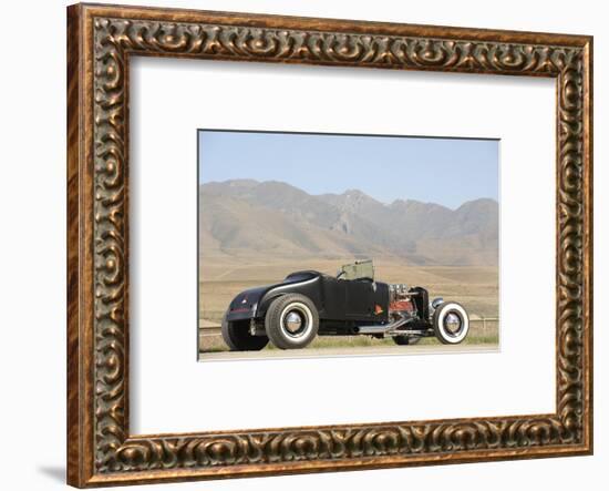 Ford Burning Desire Roadster 1927-Simon Clay-Framed Photographic Print