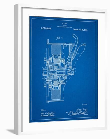 Ford Clutch Patent-Cole Borders-Framed Art Print