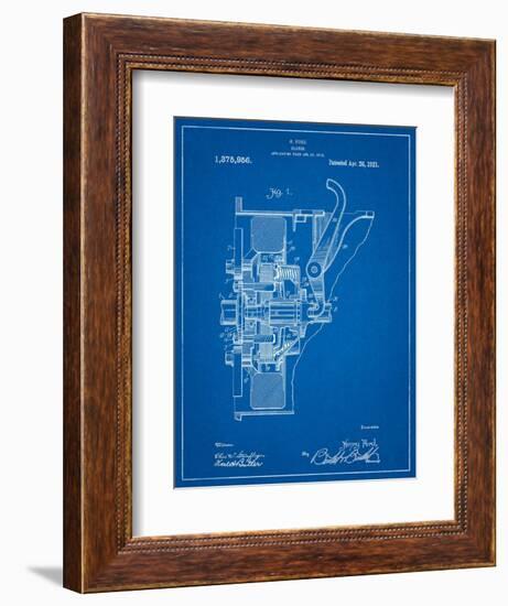 Ford Clutch Patent-Cole Borders-Framed Art Print