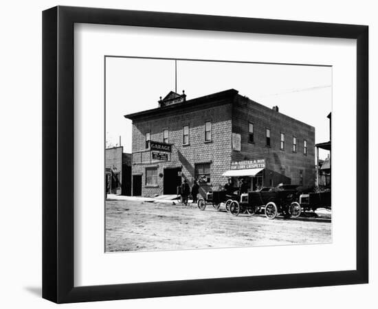 Ford Dealership, Minot, North Dakota-null-Framed Photographic Print