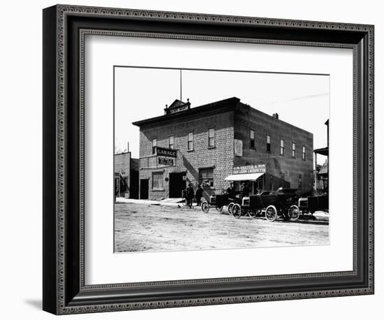 Ford Dealership, Minot, North Dakota-null-Framed Photographic Print