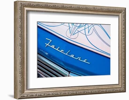 Ford Fairlane hood-Jim Engelbrecht-Framed Photographic Print