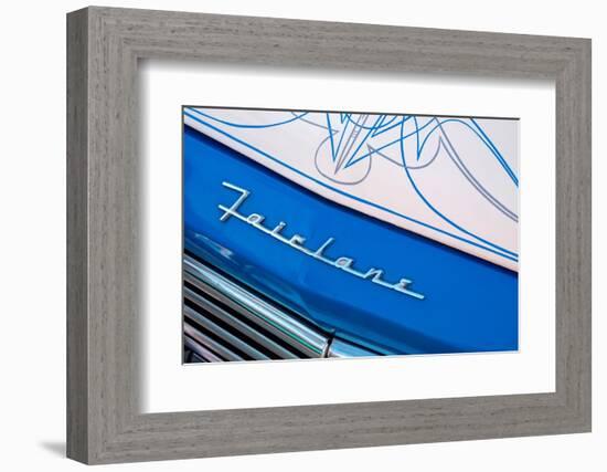 Ford Fairlane hood-Jim Engelbrecht-Framed Photographic Print