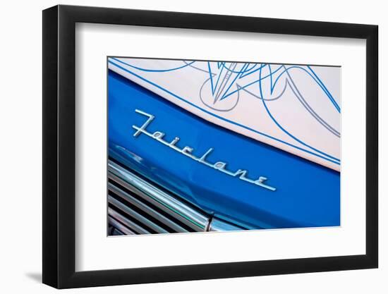 Ford Fairlane hood-Jim Engelbrecht-Framed Photographic Print