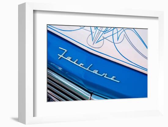 Ford Fairlane hood-Jim Engelbrecht-Framed Photographic Print