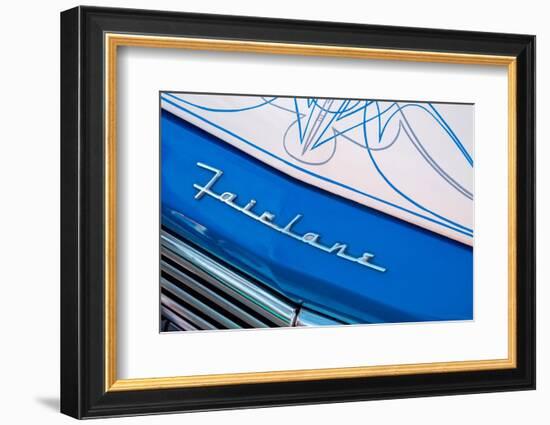 Ford Fairlane hood-Jim Engelbrecht-Framed Photographic Print