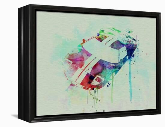 Ford Gt Top Watercolor-NaxArt-Framed Stretched Canvas