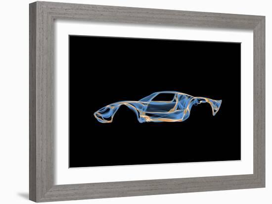 Ford GT40-Octavian Mielu-Framed Art Print