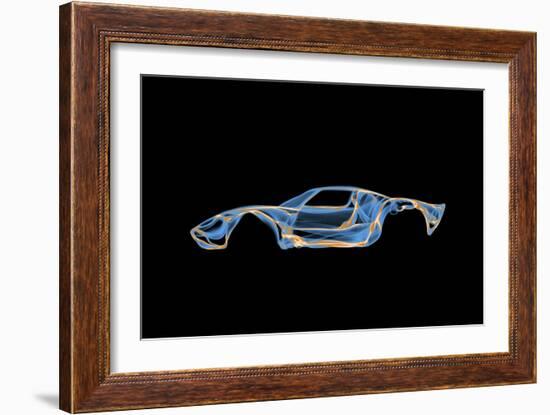 Ford GT40-Octavian Mielu-Framed Art Print