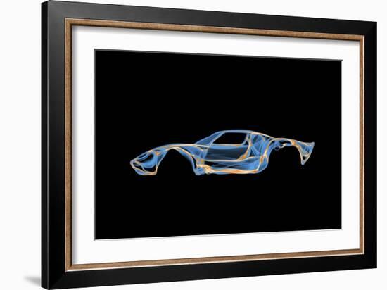 Ford GT40-Octavian Mielu-Framed Art Print