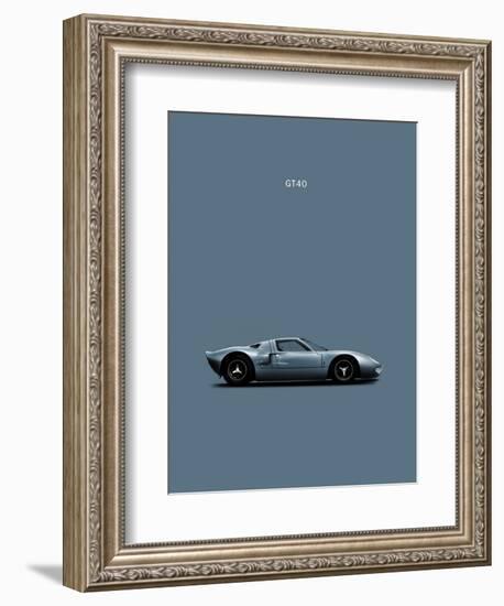 Ford GT40-Mark Rogan-Framed Art Print