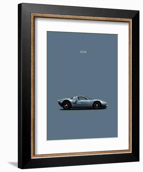 Ford GT40-Mark Rogan-Framed Art Print