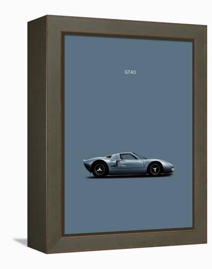 Ford GT40-Mark Rogan-Framed Stretched Canvas